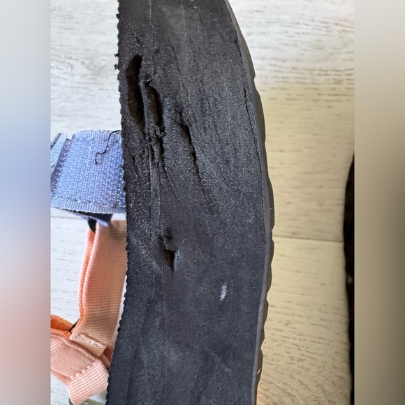 Teva flatform platform universal pastel color sandals women’s size 6 - Picture 10 of 11